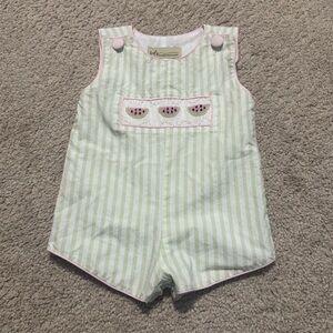 Southern Darlin’ Smocks Watermelon Shortall